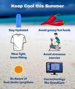 Just some of the ways you can stay safe and cool this summer