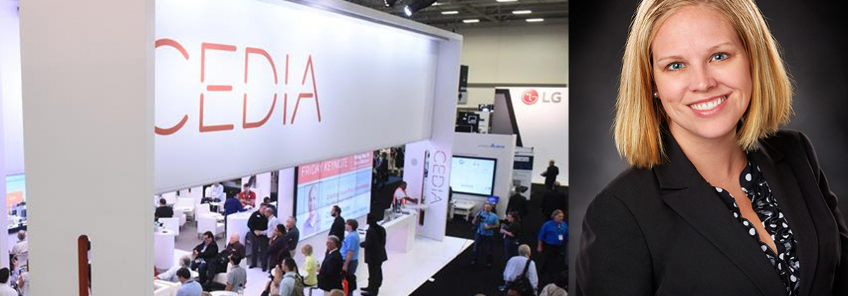 Laura at CEDIA