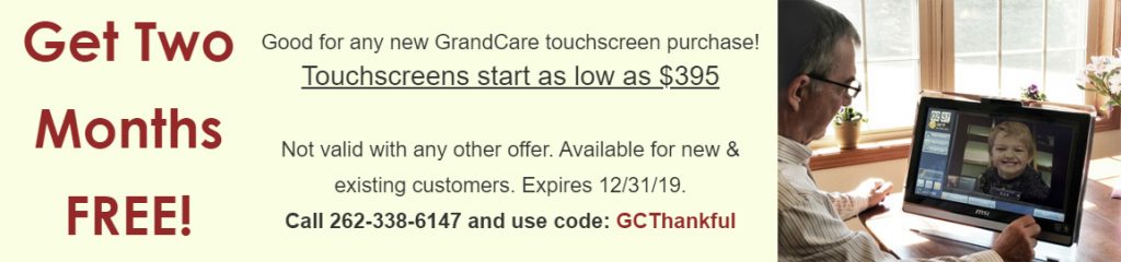 GrandCare - Special Thanksgiving Offer