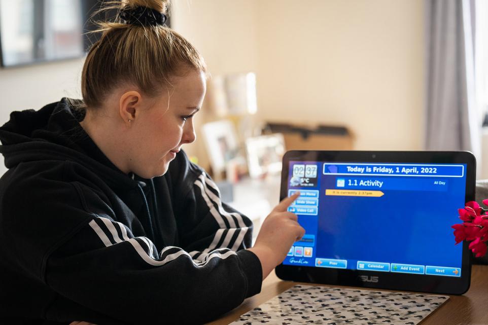 GrandCare remote support technology improves the lives of those with disabilities in the U.K.