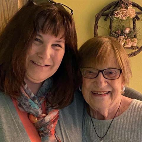 Sharon Emerich uses GrandCare to stay connected to her mother
