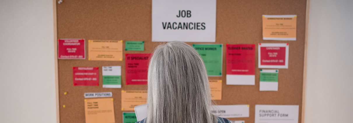 Job vacancies noticeboard