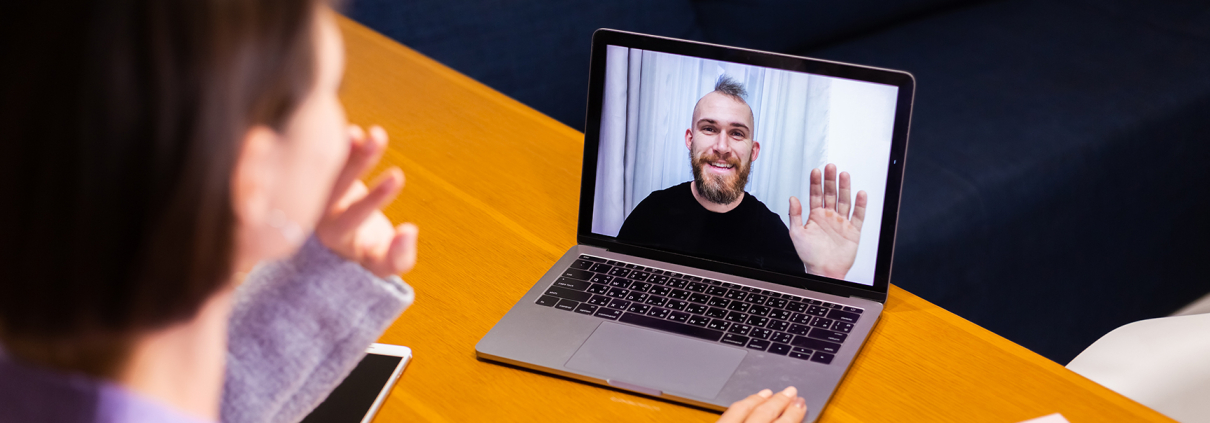 video chat for remote supports