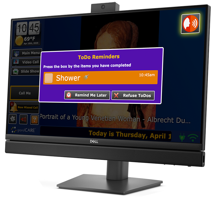 GrandCare remote supports for people with disabilities